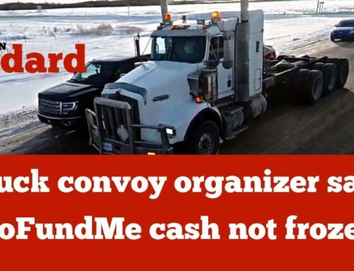 Truck convoy organizer says GoFundMe cash not frozen